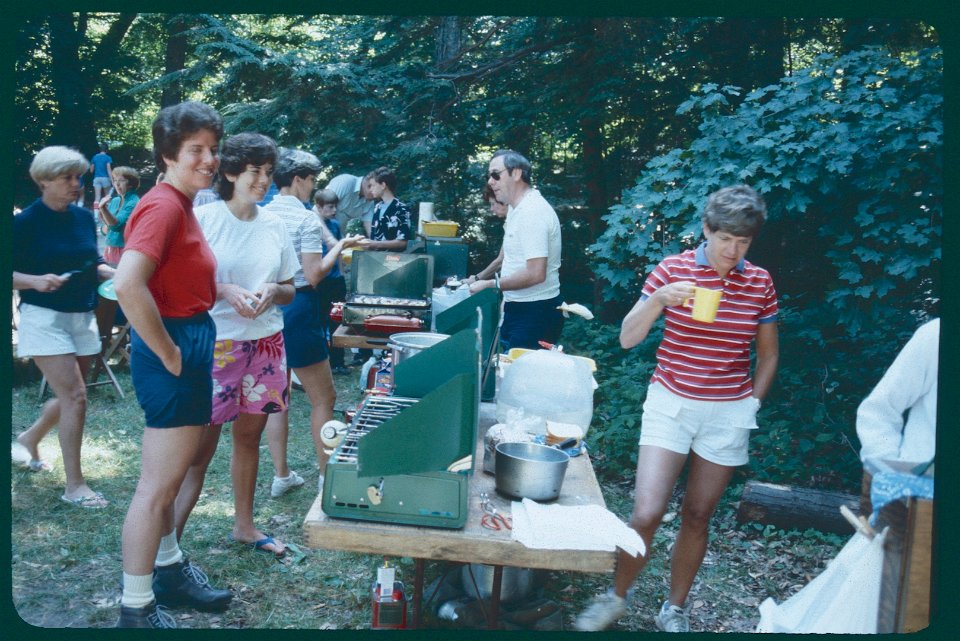 Family Camp 1983 - Cookout